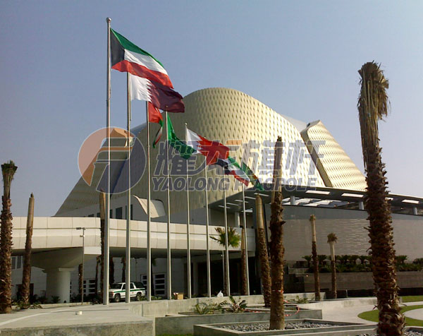 科威特新機場旗桿