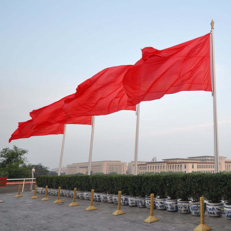 北京城樓旗桿